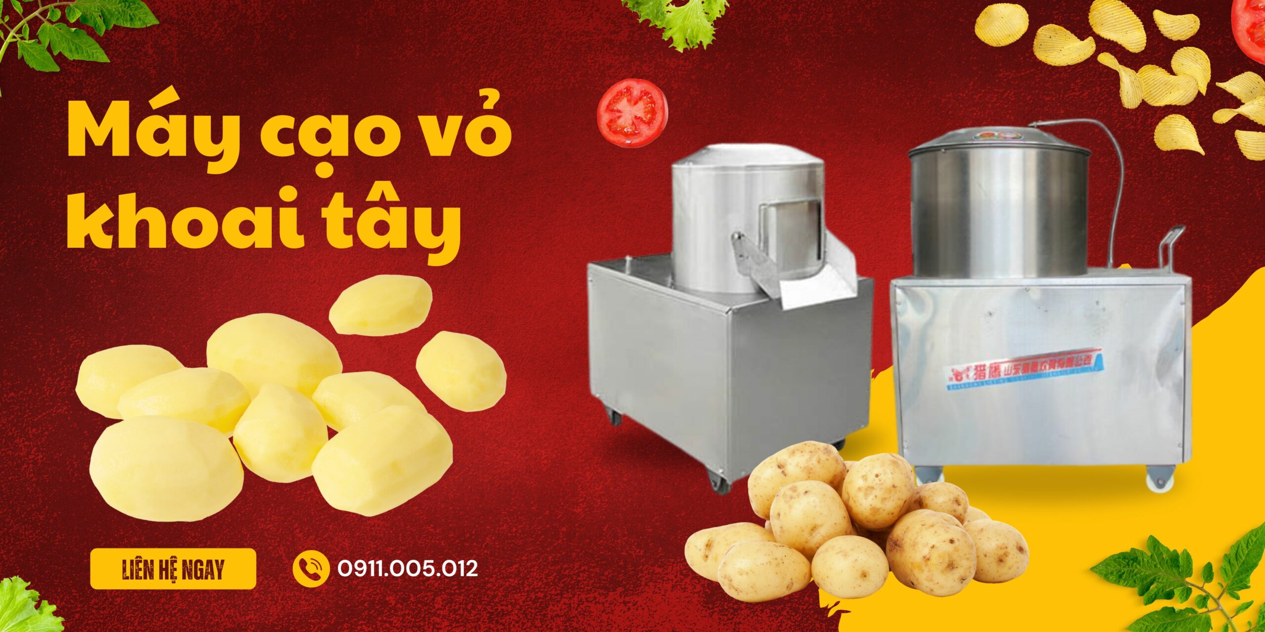 Máy cạo vỏ khoai tây