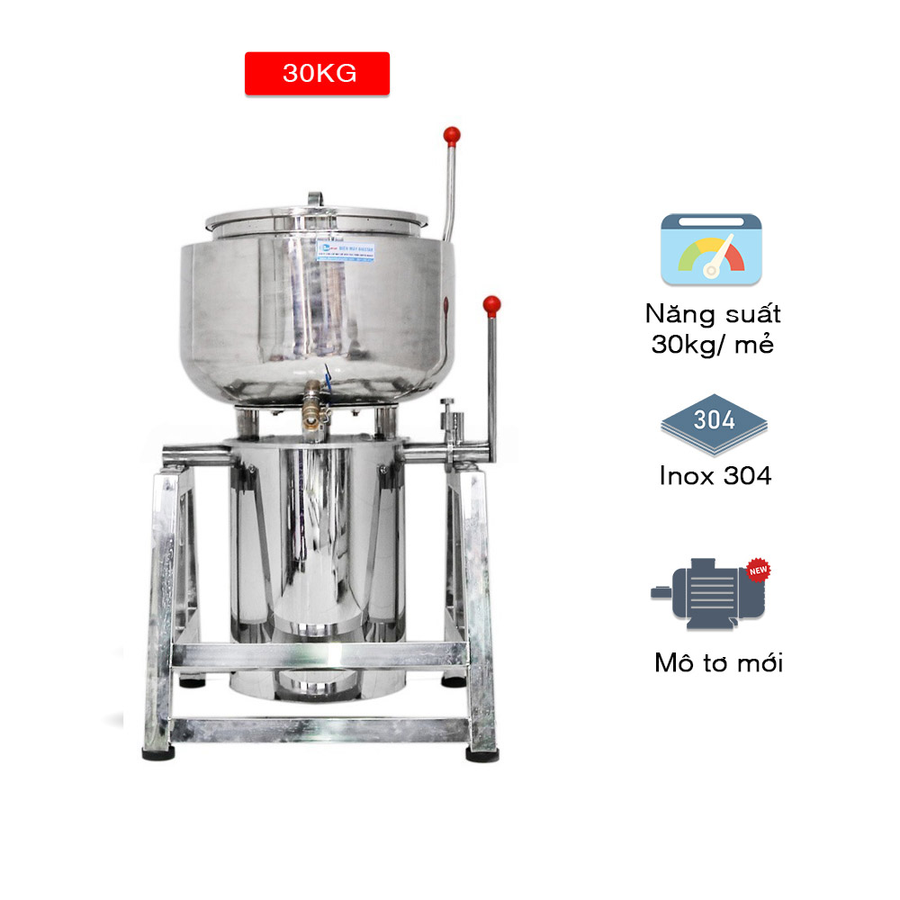 Máy xay thịt làm giò 30kg 2 lớp