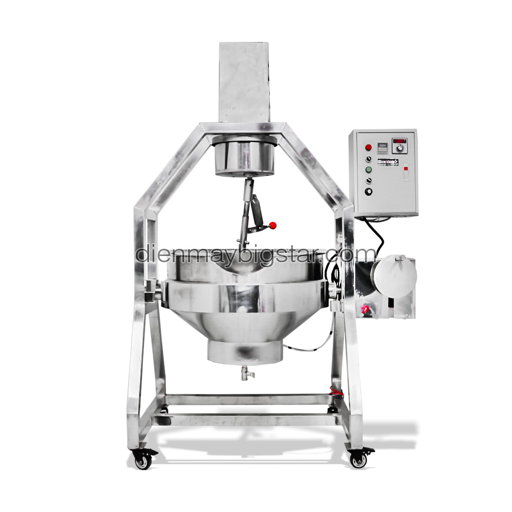 Chảo xào nhân 100L khuấy lệch tâm