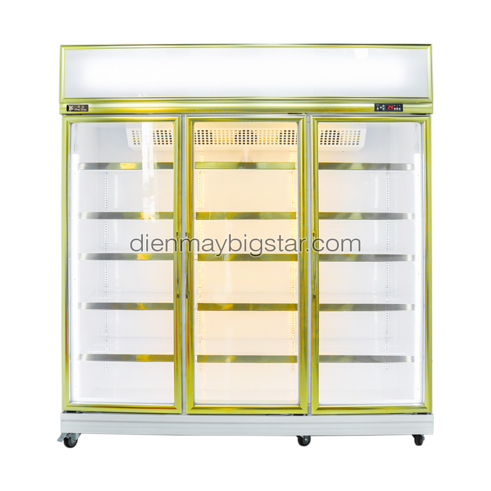 Tủ mát 3 cánh kính Đài Loan DL-1800F