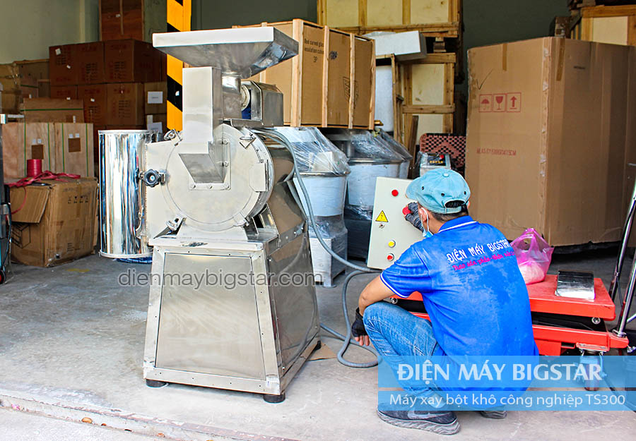 Máy xay bột khô công nghiệp TS300