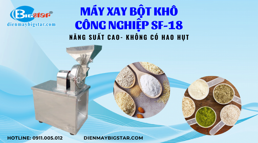 Máy xay bột khô công nghiệp SF-180