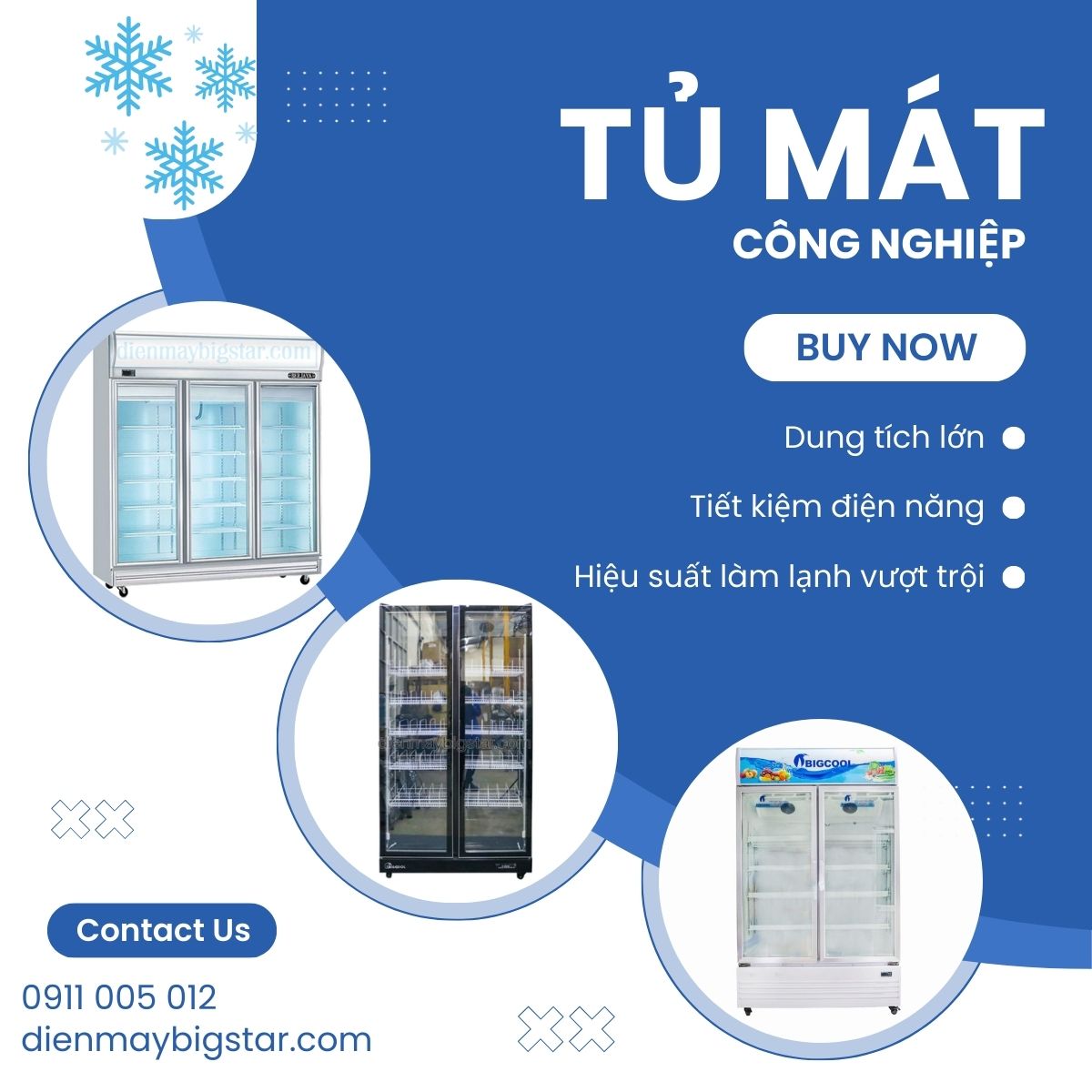 Tủ mát công nghiệp