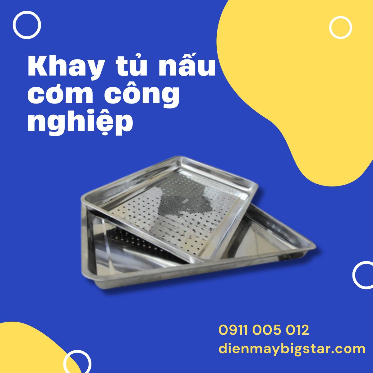 Khay tủ nấu cơm công nghiệp