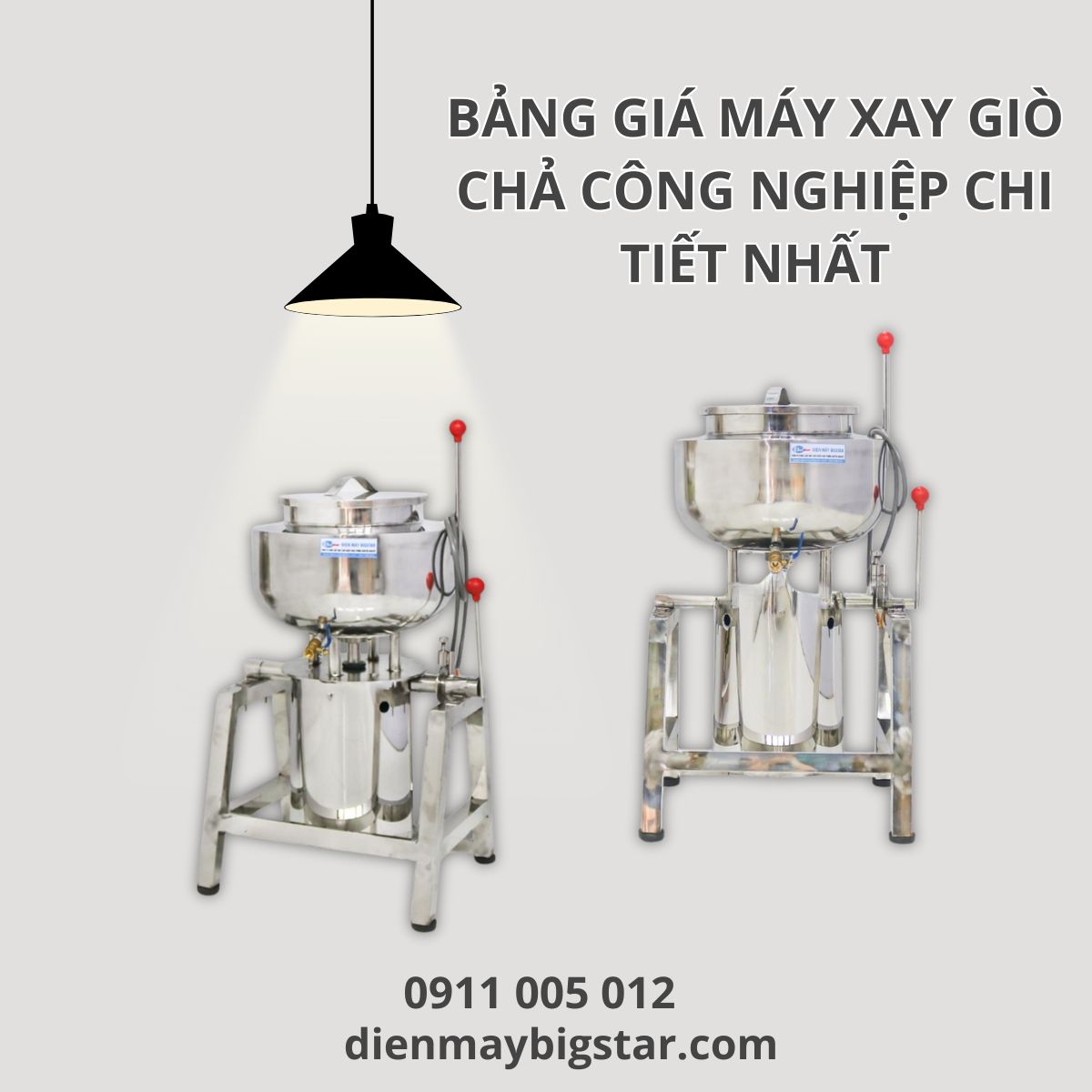 Máy xay giò chả công nghiệp