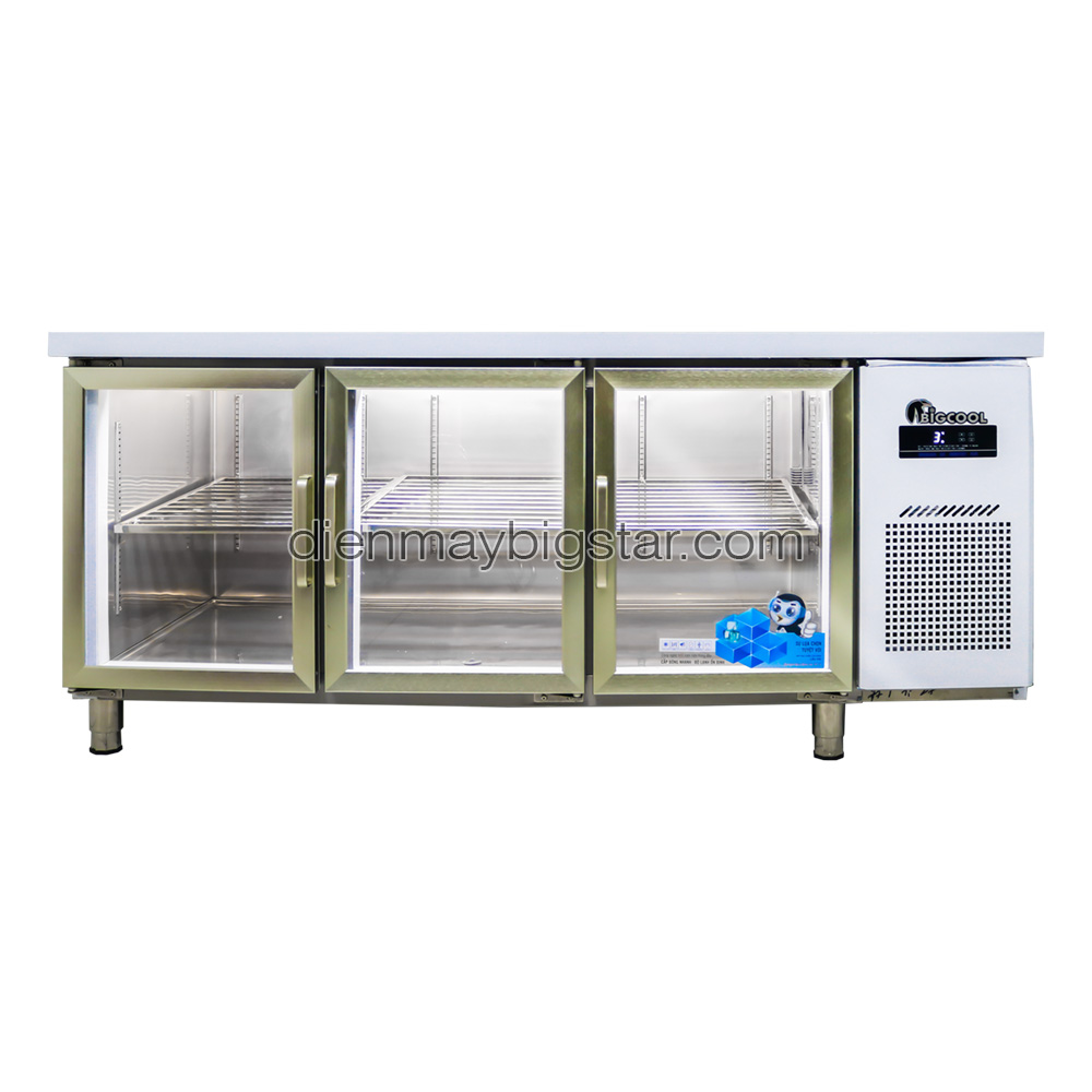 Bàn lạnh bàn đông mát 3 cánh 1m8 BigCool OP-1800K