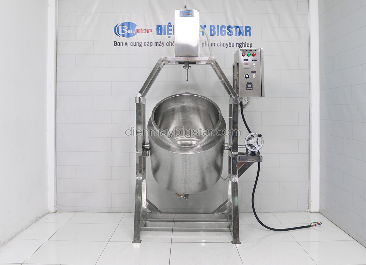 nồi nấu trà sữa công nghiệp