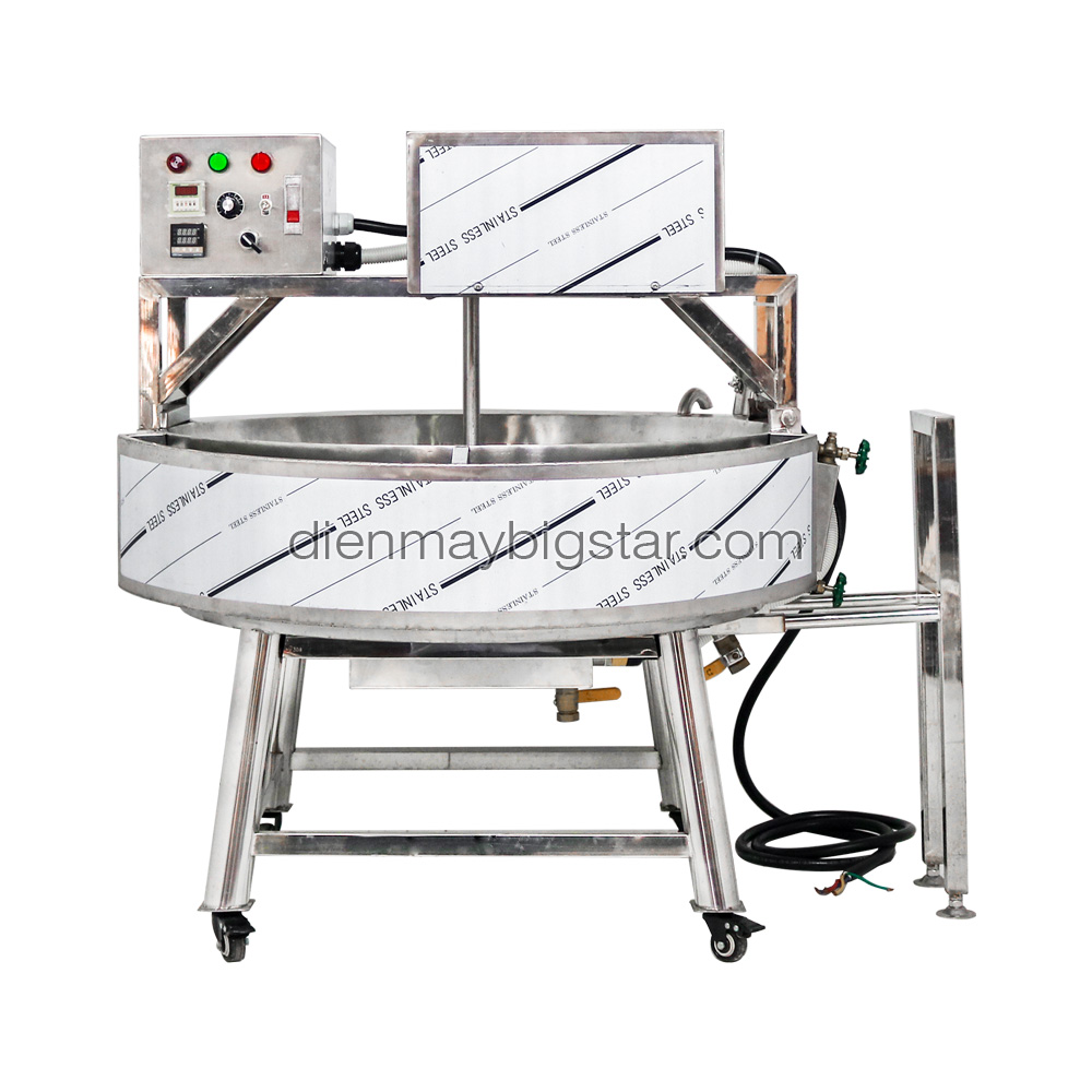 Máy rang muối tự đảo rang muối tây ninh muối tôm muối ớt