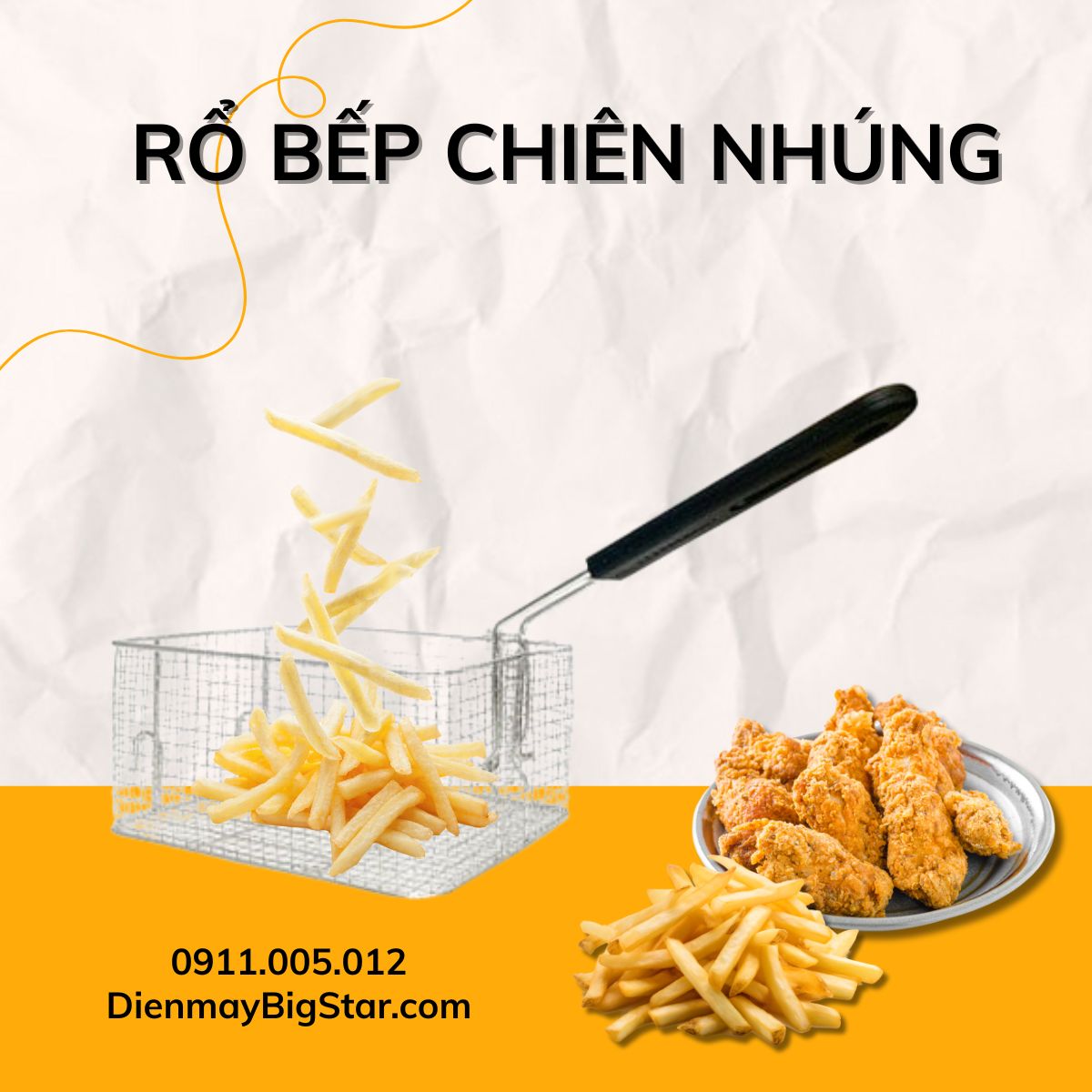 rổ bếp chiên nhúng