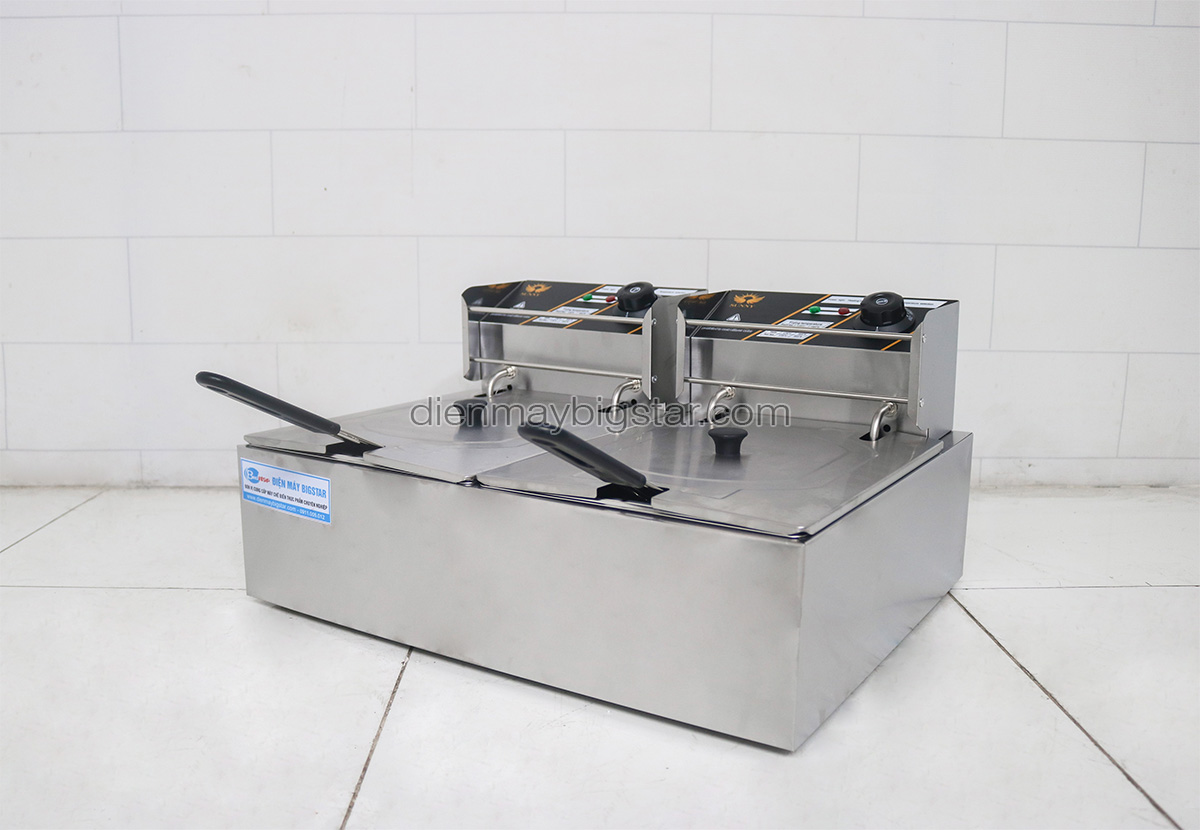 bếp chiên nhúng đôi bằng điện MH-82