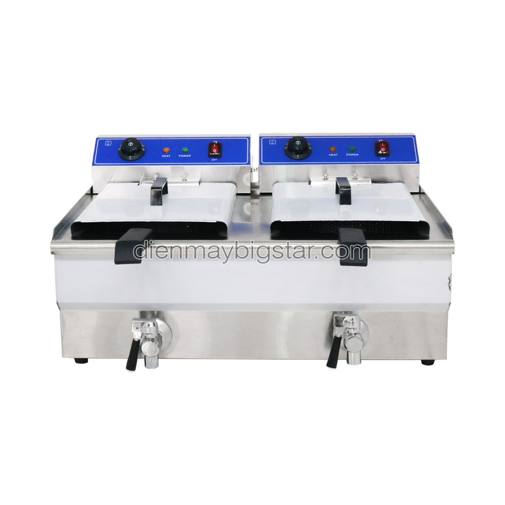 Bếp chiên nhúng đôi EF-192V
