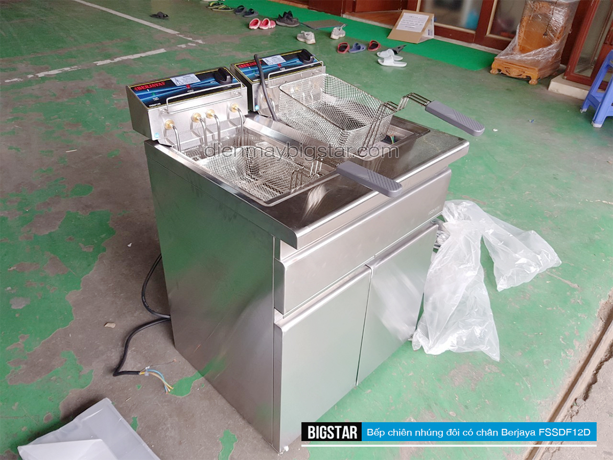 Bếp chiên nhúng công nghiệp FSSDF12D