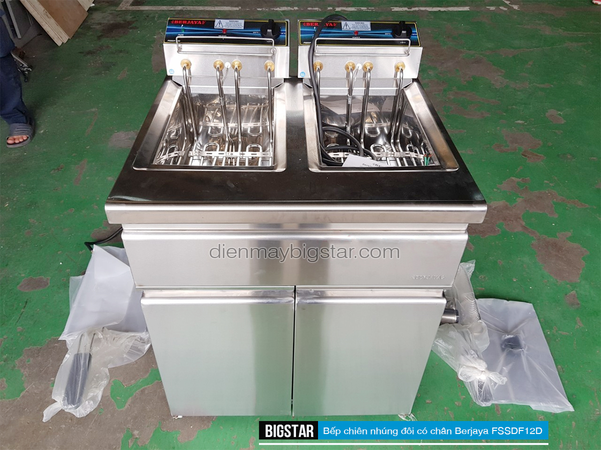 Bếp chiên nhúng công nghiệp FSSDF12D