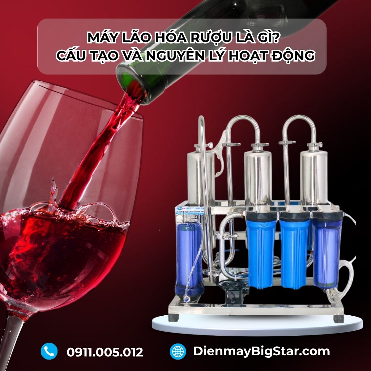 máy lão hóa rượu