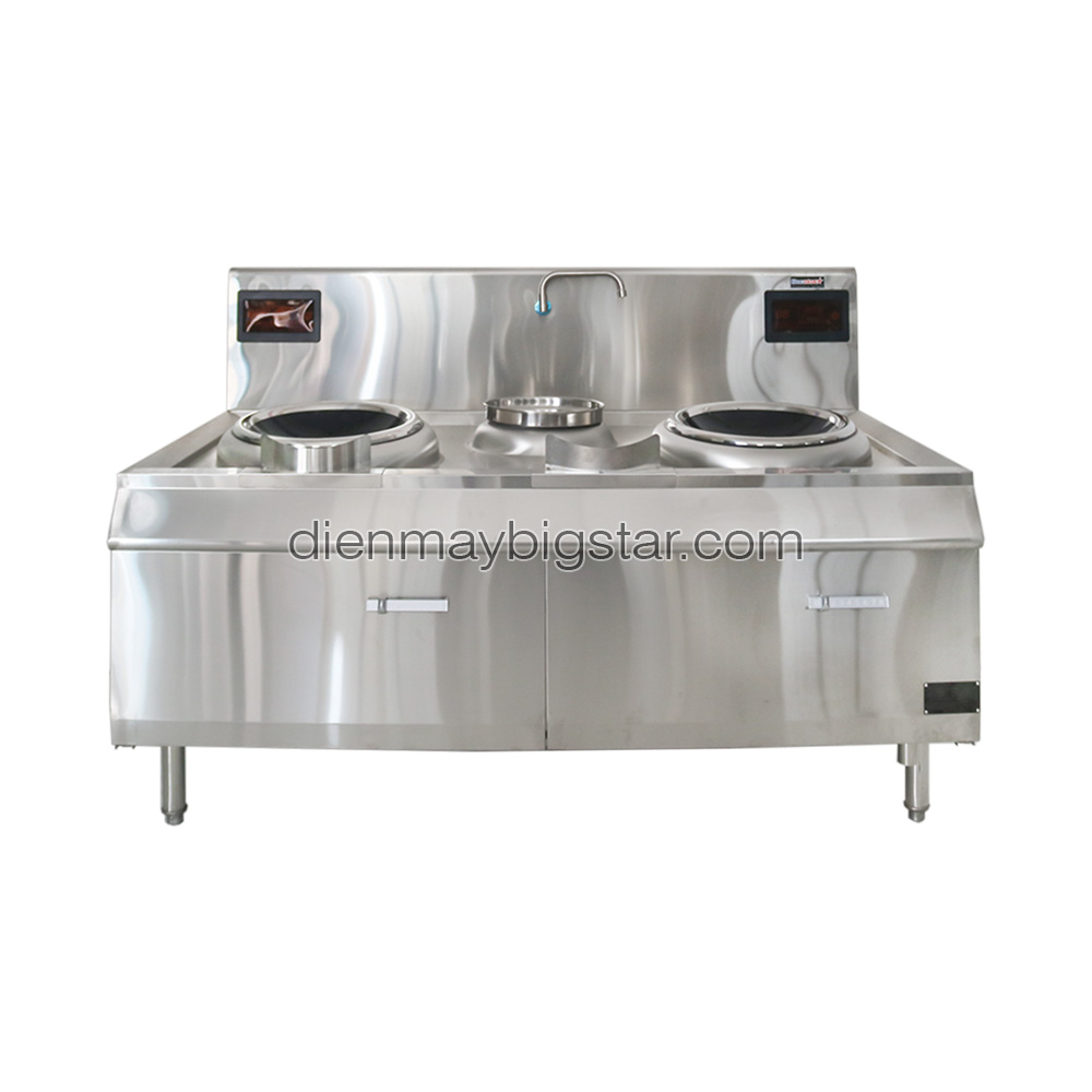 Bếp điện từ đôi chảo lõm rời TS-SXC15C-03