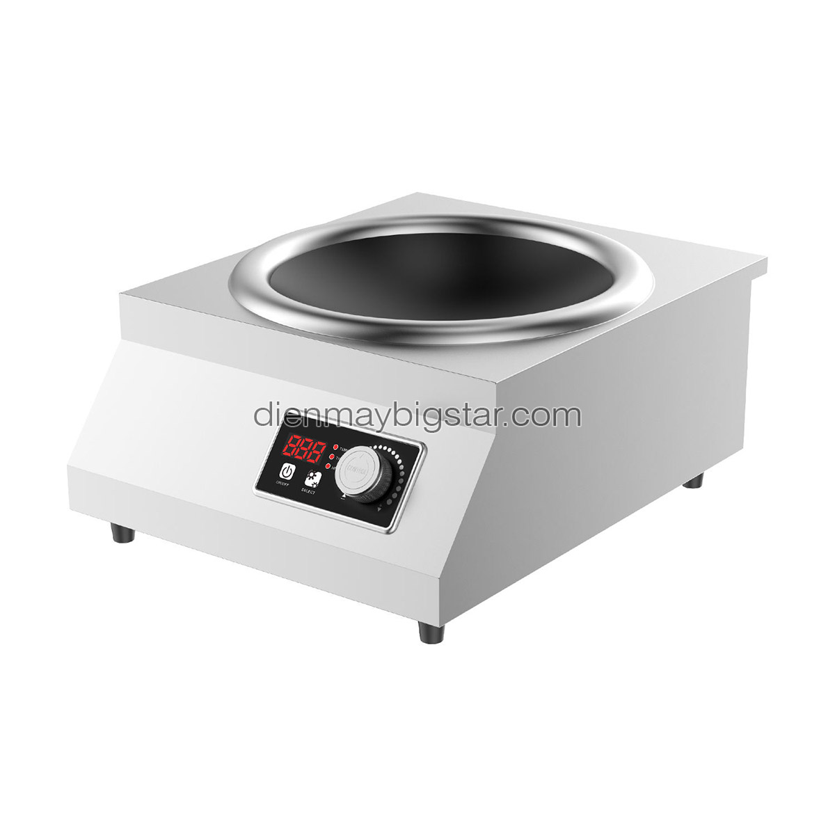 Bếp từ đơn xào để bàn mặt lõm 280mm có hẹn giờ