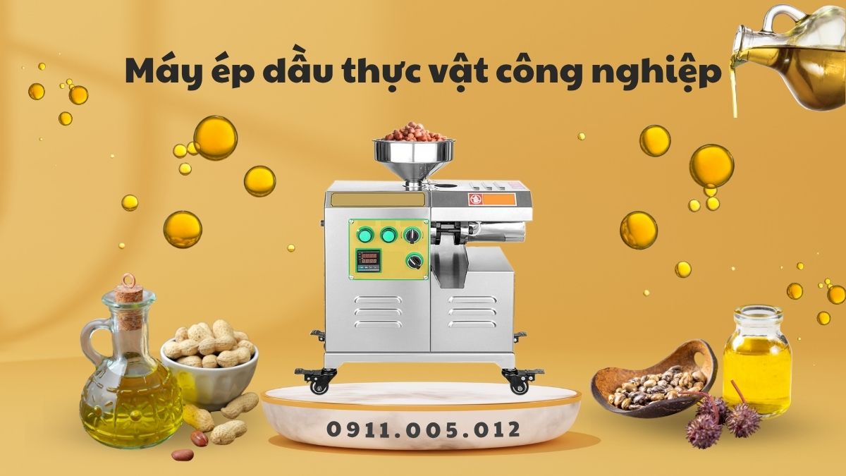 Máy ép dầu thực vật công nghiệp