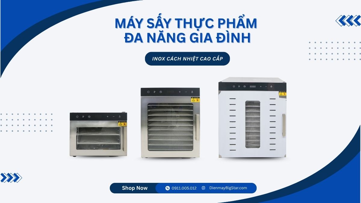 máy sấy thực phẩm đa năng gia đình