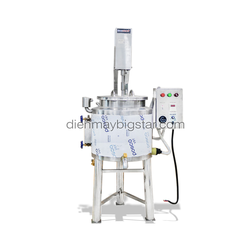 Nồi nấu trà sữa có cánh khuấy 30L 50L...1000L
